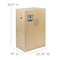 Flash Furniture Kids Wood Refrigerator for Commercial or Home Use MK-DP003-GG - alternate 4